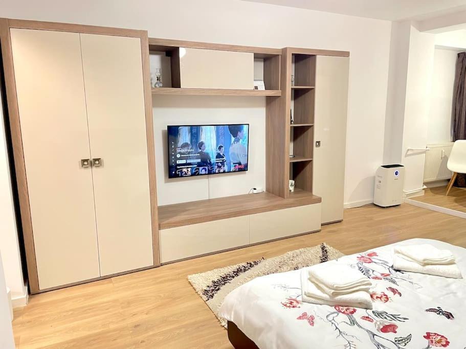 Studio Dristor - Foarte Curat Si Frumos Boekarest Buitenkant foto